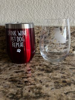 Dog Lover Glasses (set of 2)