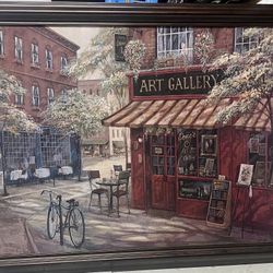 Art Gallery Bistro Wall Frame