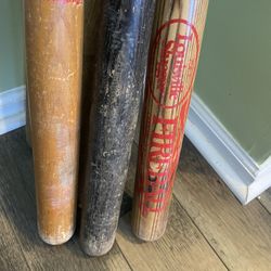 ⚾️ ⚾️⚾️ VINTAGE Louisville Slugger & VINTAGE ASSORTMENT BASEBALL BATS⚽️⚽️⚽️