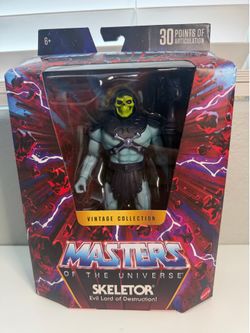 ⚡️ MOTU Masters of The Universe Masterverse Vintage Collection SKELETOR Figure New