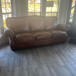 Leather Sofa 