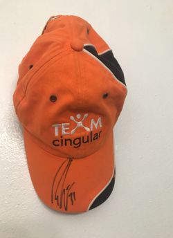 Autographed hat Robby Gordon