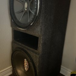 2 15’ Subwoofer W/ Ported Box