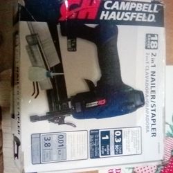 Campbell Hausfeld   2 & 1 Nail. an Stapler  18 gauge