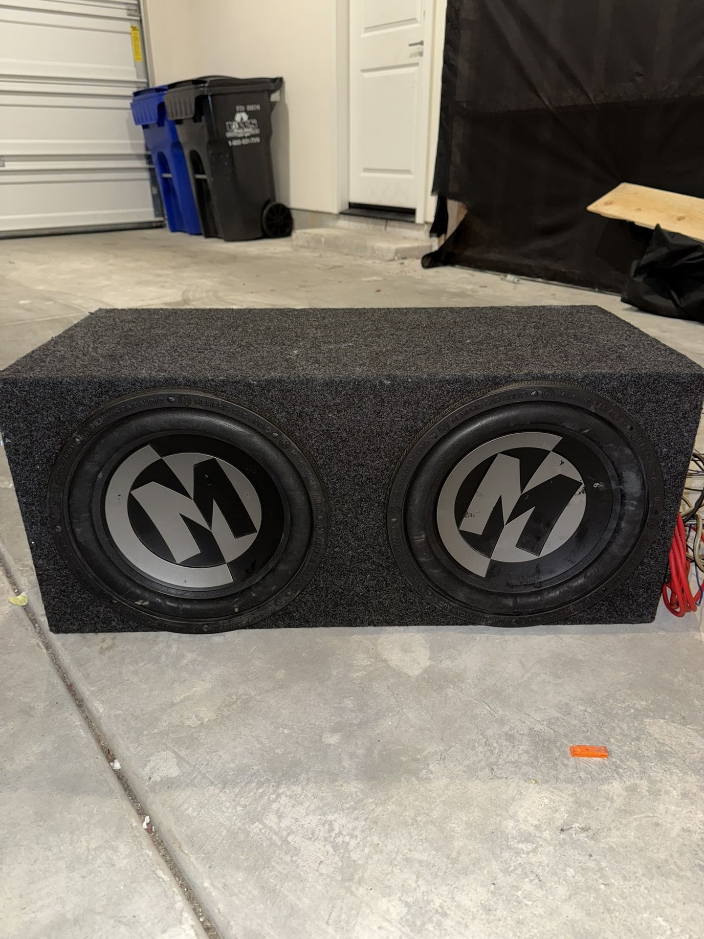 Memphis subwoofers with Alpine amplifier