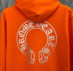 Chrome Heart Orange 🍊 Hoodie