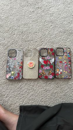 Set of 4 iPhone 14 Pro Max cases