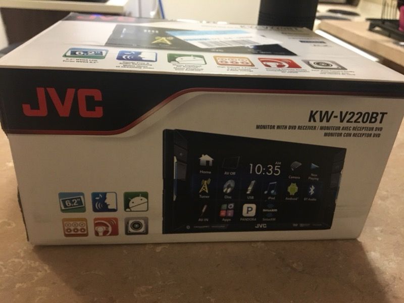 JVC Bluetooth car stereo