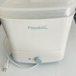 Papablic Baby Bottle Sterilizer and Dryer Pro, Esterilizador De Biberones, Electric Steam Sterilizer for Baby Bottles
