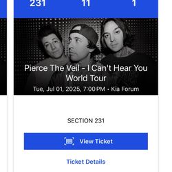 Pierce The Veil Tickets 