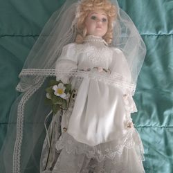 Porcelain Bride Doll