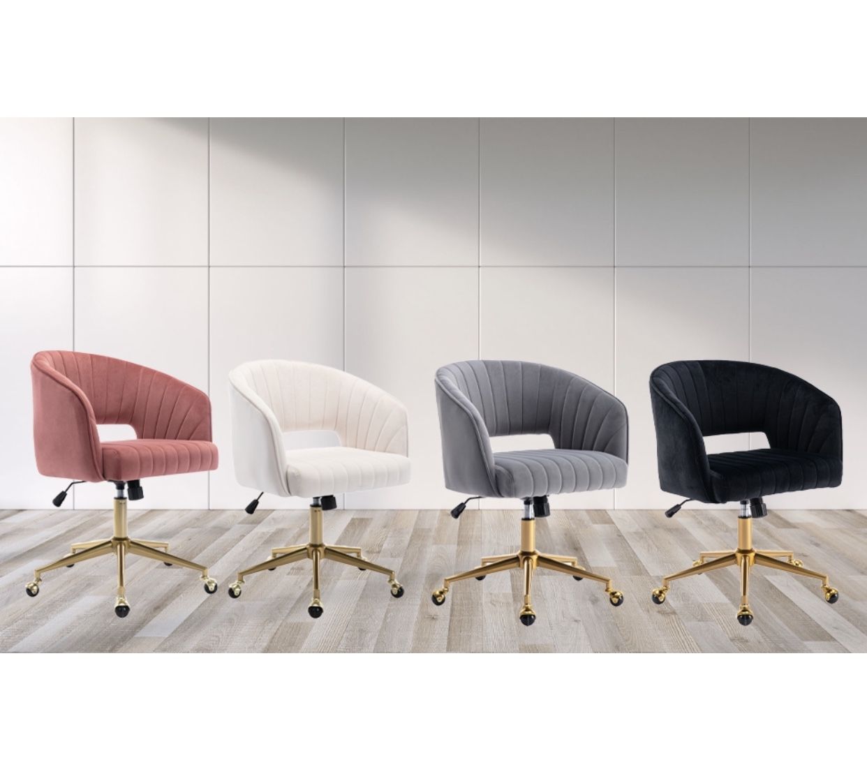 New In Box Velvet Office Chair-multiple Available $80/each