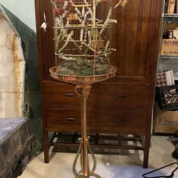 Ornate Bird Cage ! Copper And brass