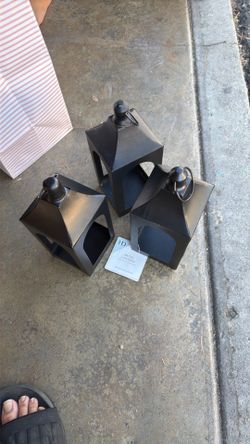 Metal lanterns