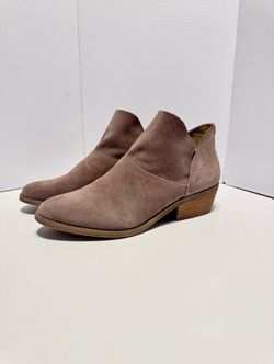 Lucky Brand Women’s Suede Ankle Booties 9.5