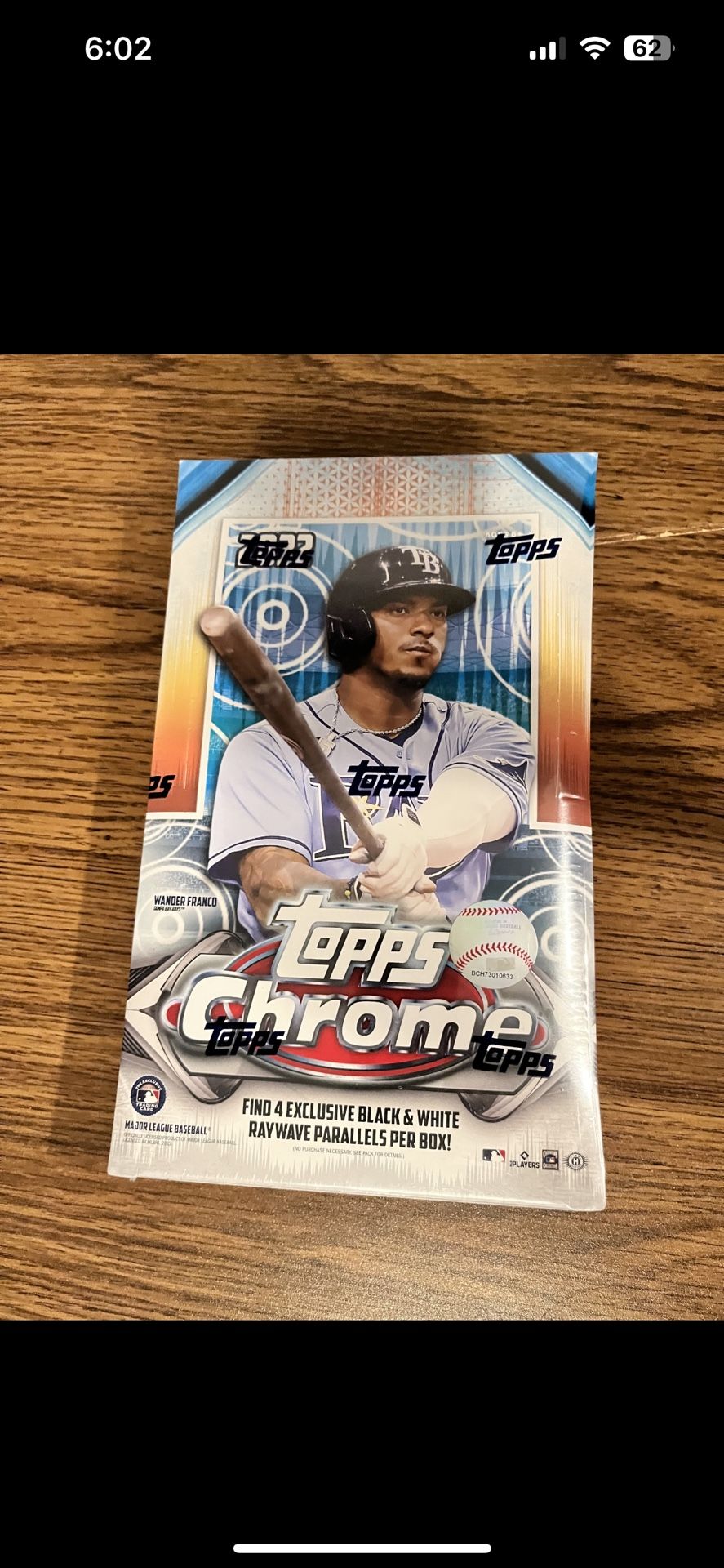 2022 Topps Chrome Baseball Sonic Hobby Lite Box