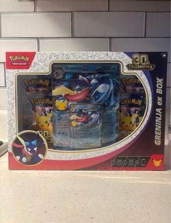 Pokémon 30th Celebration Greninja ex Box