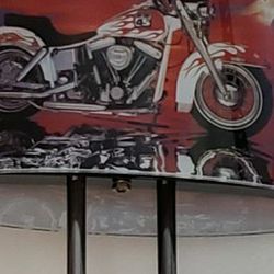 Motorcycle Table Lamp