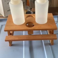 Cute Picnic Table Condiment And Napkin Holder