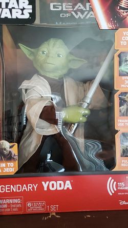 Yoda train like a Jedi