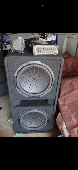 Dual comp r kicker 12 inch subwoofer