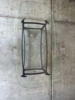 Nice Black Glass Coffee Table
