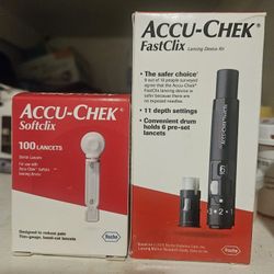    Fast Clix  Soft Clix Accu Chek