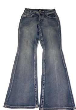 SKY Low rise bedazzled jeans