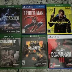 Xbox And PS4 Games