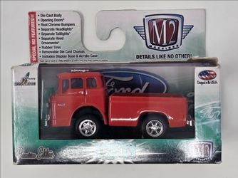 M2 Machines Red 1960 Ford C-600 Truck 1:64 Scale Diecast Auto-Thentics