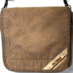 Domke F-831 Small Photo Courier Messenger Bag - Brown RuggedWear Waxed Canvas