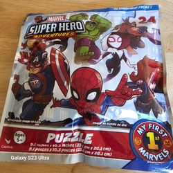 Marvel Super Hero Adventures 24-Piece Puzzle