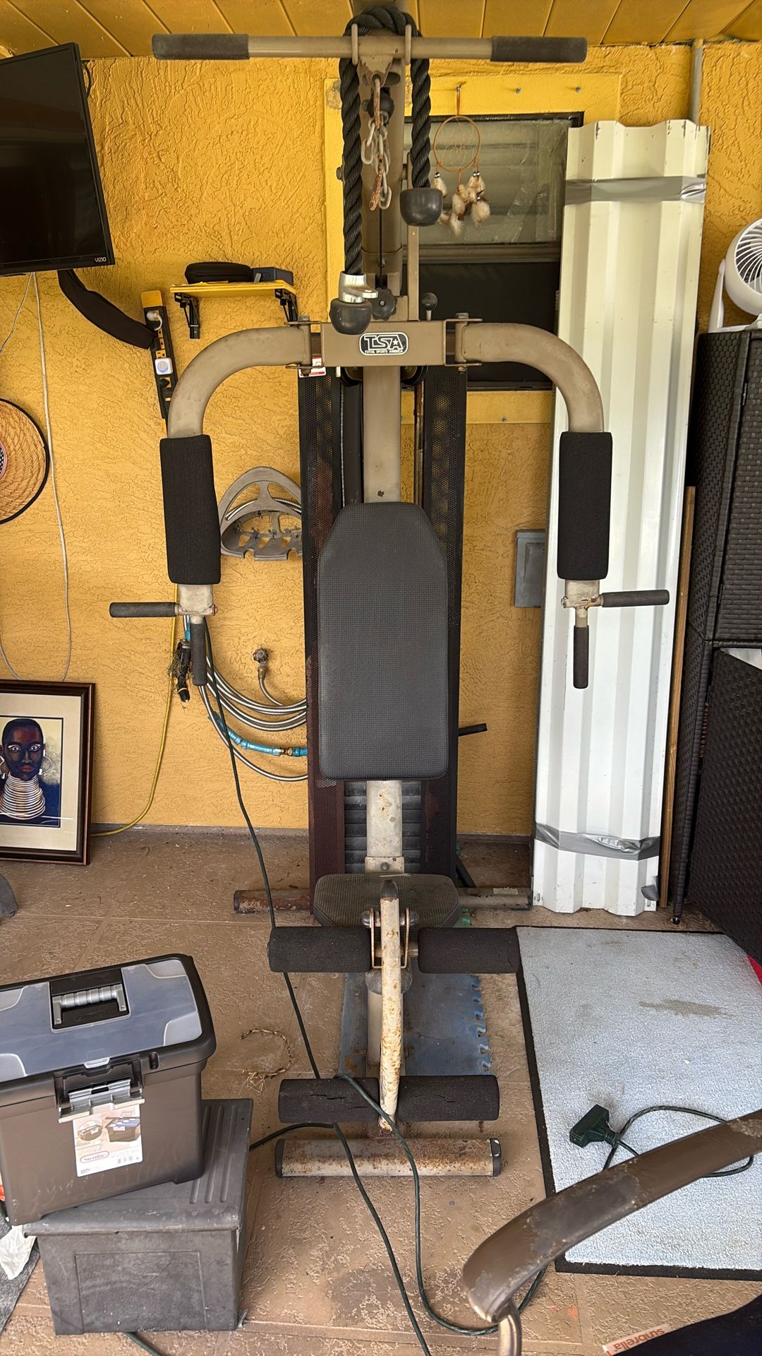 7 Position Exercise Station