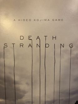 Death stranding rare cardstock poster