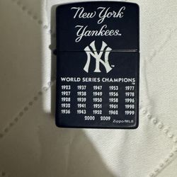 New York Yankees World Series Champions Zippo Lighter