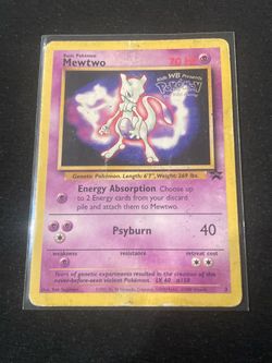 mewtwo promo - pokemon