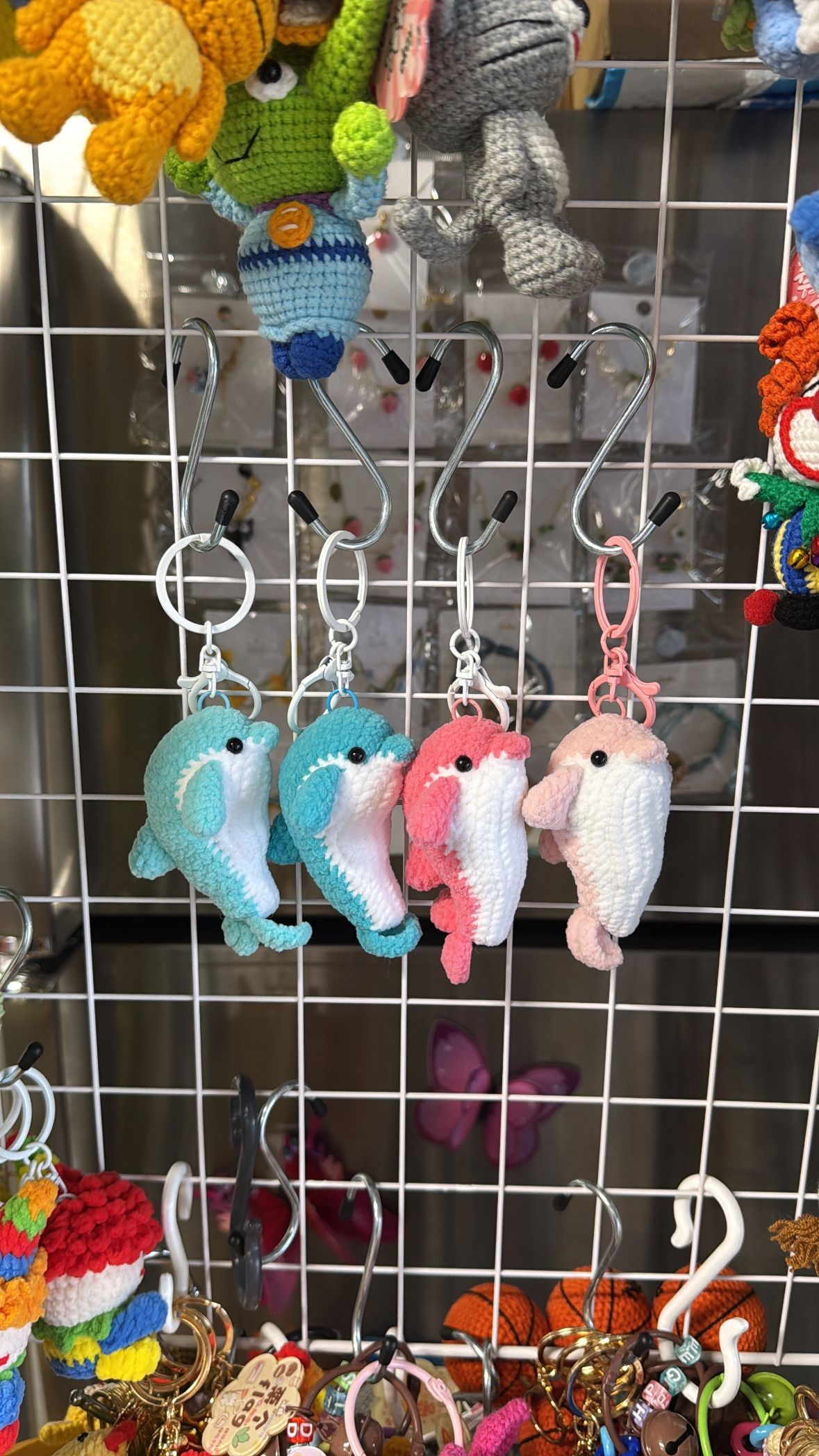 Adorable Dolphins Keychains