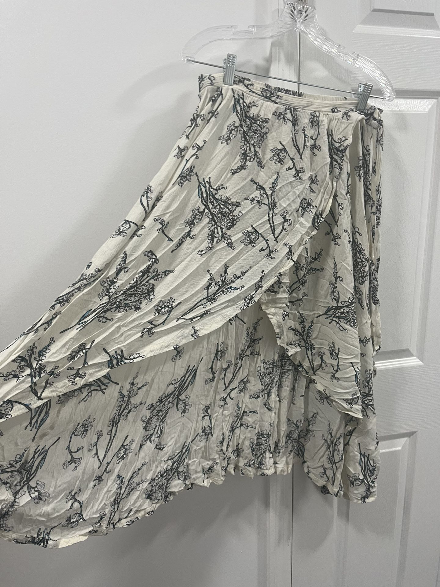 Flowy Boho Cherry Blossom Skirt