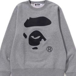 Bape Crewneck Grey