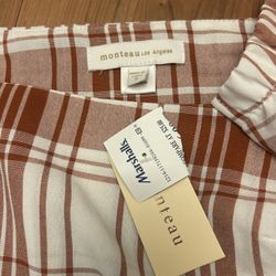 Women’s gingham print fall Dress