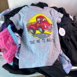 BUNDLE New KIDS Target clothing Buc-ee's Kids Graphic T-Shirt  - LOT SALE!