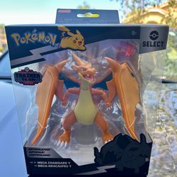 Pokemon X Target Mega Charizard Select Figure Trainer Team Series Articulated sealed