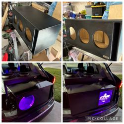 Custom built Subwoofer Enclosures.
