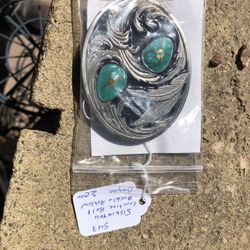 Turquoise Metal belt buckle available With Great Color