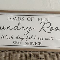 Cute Laundry Room Sign