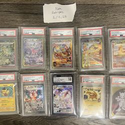 Pokemon Graded Slabs
