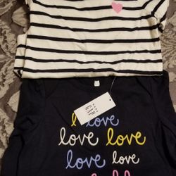Gap Girl Bodysuits 12-18 Mos New 