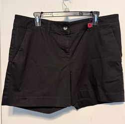 Black Shorts Size 14