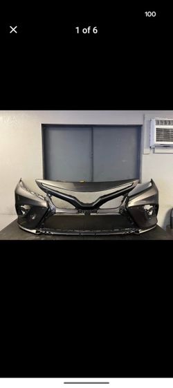 2018-2019-2020 TOYOTA CAMRY FRONT BUMPER OEM USED #6969
