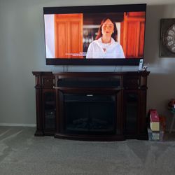 Fire Place TV Stand 
